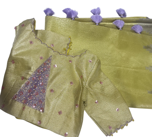 Kanchi Tissue Silk Saree