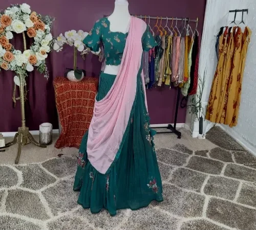 Floral Lehanga